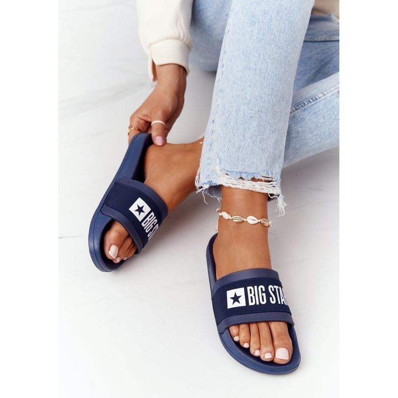 Chaussons Femme Big Star HH274A015 Bleu Marine 1