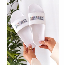 Chaussons Femme Big Star HH274A035 Blanc blanche 1