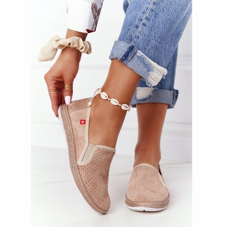 Espadrilles Ajourées Big Star FF276035 Beige 2 Espadrilles Ajourées Big Star FF276035 Beige 2