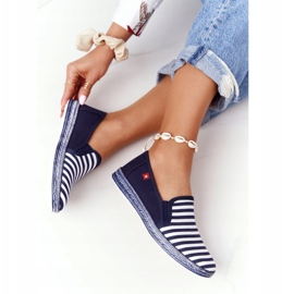 Espadrilles Femme Big Star HH276002 Bleu Marine-Blanc 1
