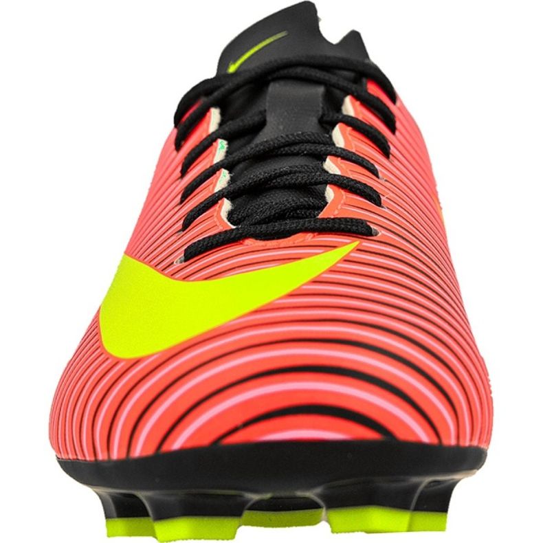 Nike Mercurial Vapor Xi Fg Jr 831945-870 chaussures de football multicolore rouge 2