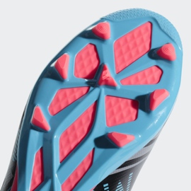 Chaussures de football Adidas Nemeziz Messi 17.3 Fg Jr CP9174 gris le noir 1