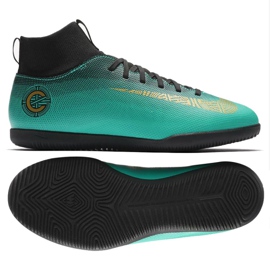 Chaussures d'intérieur Nike Jr Mercurial Superflyx 6 Club CR7 Ic AJ3087-390 bleu bleu 2