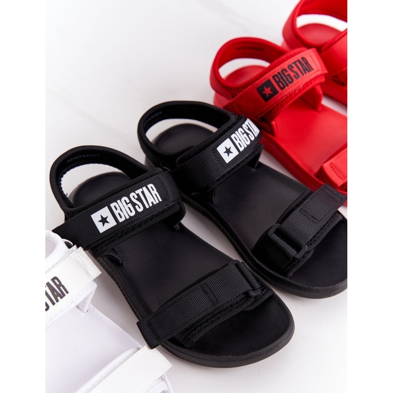 Sandales de sport pour femmes Big Star HH274A024 Noir le noir 2