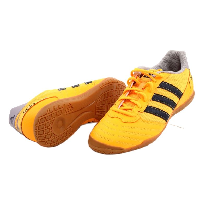 Adidas Super Sala In M FX6757 chaussures de football oranges et rouges 2