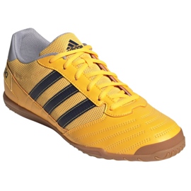 Adidas Super Sala In M FX6757 chaussures de football oranges et rouges 3