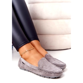 PH1 Mocassins Femme En Daim Gris Saint-Marin 2