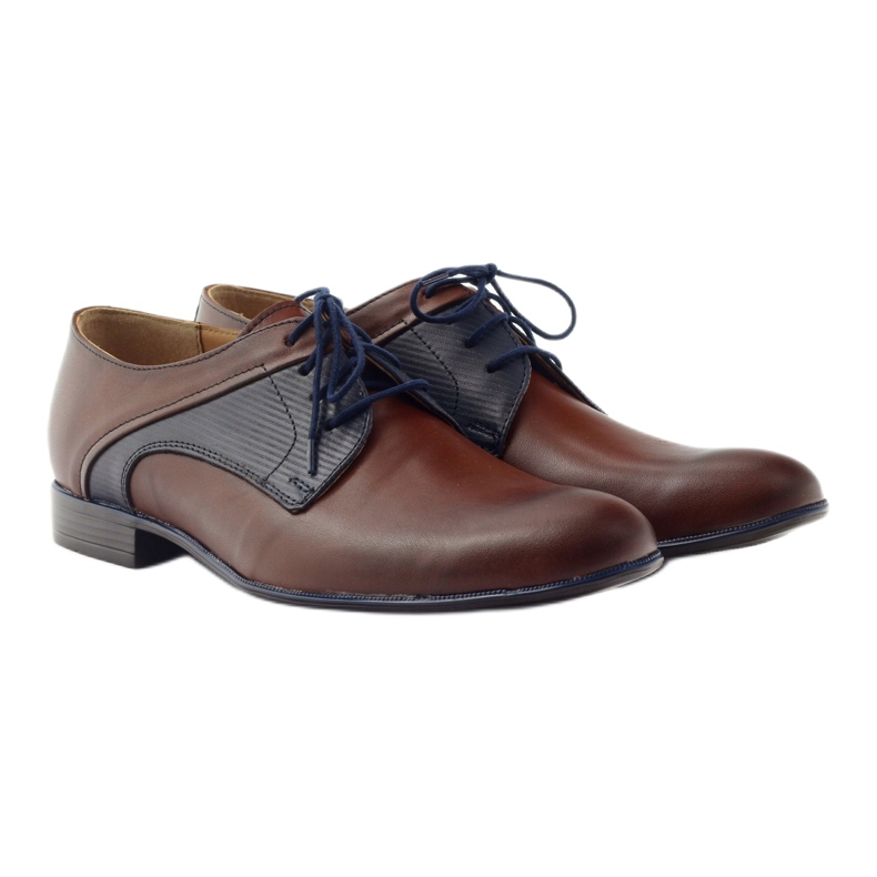 Chaussures homme Tur 328 marron brun multicolore 4