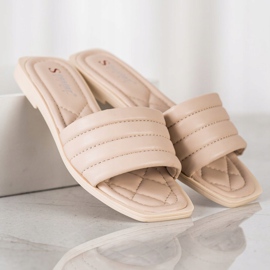 Seastar Pantoufles Décontractées Confortables beige 2
