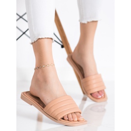 Seastar Pantoufles Décontractées Confortables beige 3