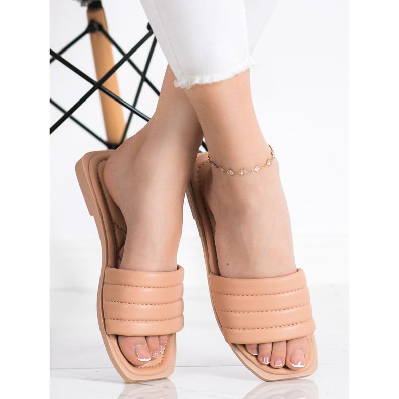 Seastar Pantoufles Décontractées Confortables beige 1