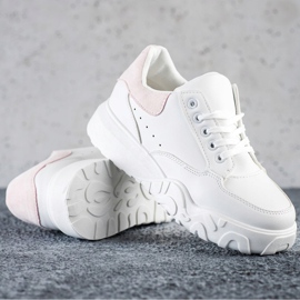SHELOVET Baskets blanches à la mode 1