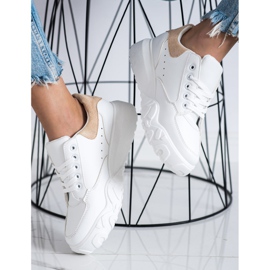 SHELOVET Baskets blanches à la mode 3