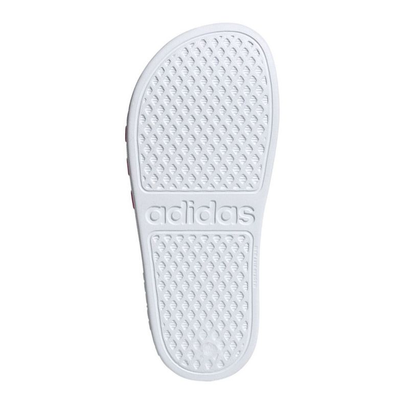 Chaussons Adidas Adilette Aqua Jr EF1748 blanche rose 2