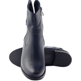 Bottes d'hiver pour femmes Arka 2844 bleu marine 3