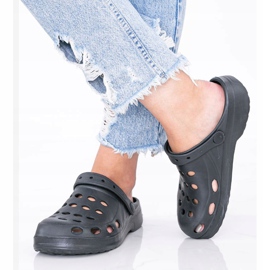Chaussons femme Karolinos noirs 1