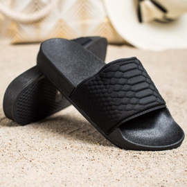 SHELOVET Chaussons Textiles Noirs 1