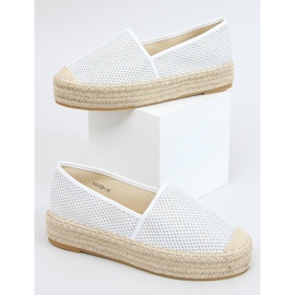 Espadrilles blanches pour femmes A666-ESP-1 Blanc 1