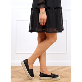 Espadrilles noires pour femmes A666-ESP-1 Noir le noir 3