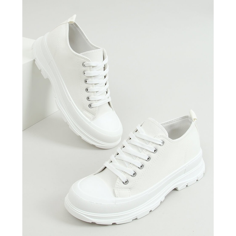 Baskets femme blanches LA122 Blanc 1 Baskets femme blanches LA122 Blanc 1