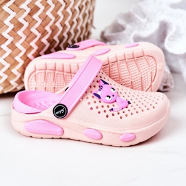 Chaussons Rose Crocs Enfant Olivia Olivia 1