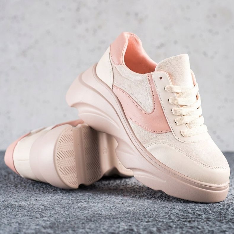 Seastar Baskets en poudre sur la plate-forme rose 1