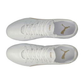 Chaussures de foot Puma King Pro M Fg 09 blanc blanc 2