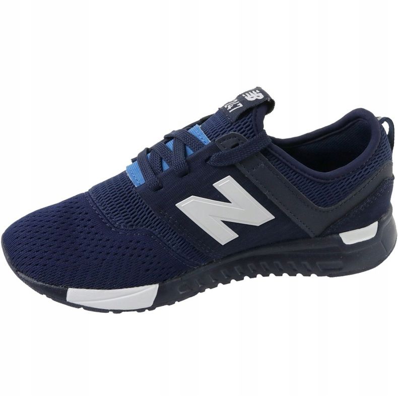 Chaussures New Balance Jr KL247C2G bleu marine blanc 1