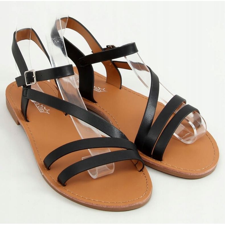 Sandales noires pour femmes BH1651-SD Noir 1