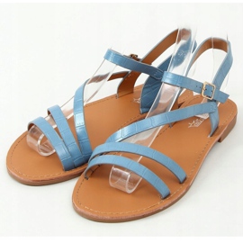 Sandales bleues pour femmes BH1651-SD Bleu 1