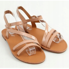 Sandales femme beige et rose BH1651-SD Nude 1