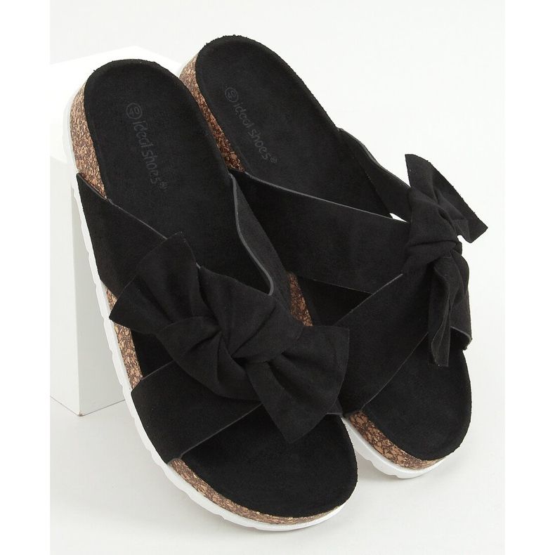 Chaussons liège noir 7853 Noir 1