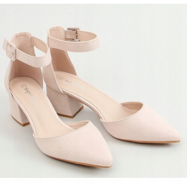 Escarpins à talons beige LL76 Beige 1