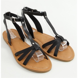 Sandales noires pour femmes Z5713 Noir le noir 1