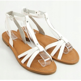 Sandales blanches pour femmes Z5713 Blanc 1
