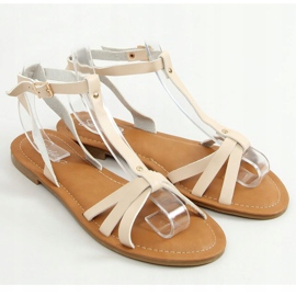 Sandales beiges pour femmes Z5713 Beige 1