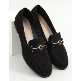 Mocassins femme noirs GQ01 Noir le noir 1