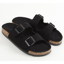 Chaussons liège noir MS10005 Noir 1