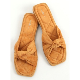 Camel 6926 Chaussons pour femmes Camel brun 1