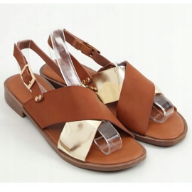 Sandales femme Camel S060117 Camel brun d'or 1