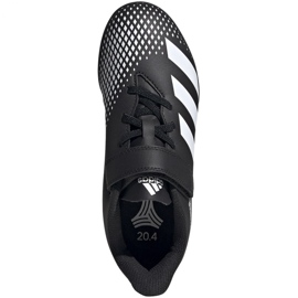 Chaussures de foot Adidas Predator 20.4 H&amp;L Tf Jr FW9225 noir 1