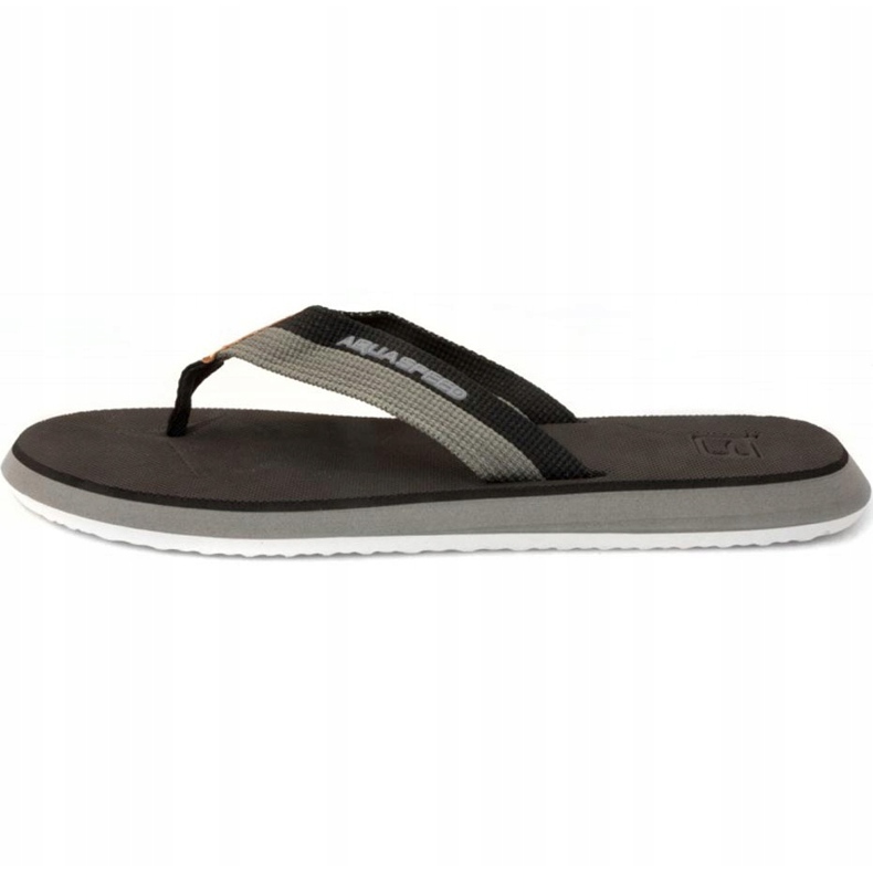 Chaussons de piscine homme Aqua-Speed ​​Lagos col 07 le noir gris 2