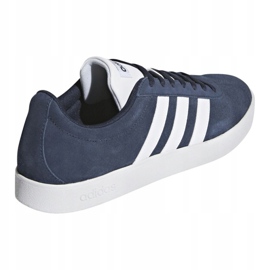 Chaussures Adidas Vl Court 2.0 M DA9854 blanc bleu marine 1