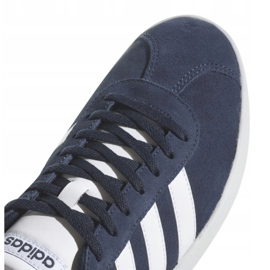 Chaussures Adidas Vl Court 2.0 M DA9854 blanc bleu marine 2