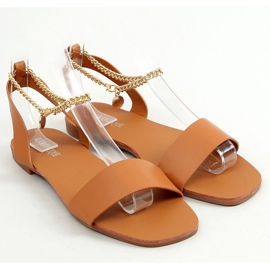 Sandales avec chaîne Camel HY23-11 Camel brun 1
