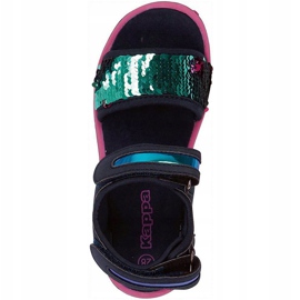 Sandales pour enfants Kappa Seaqueen K Footwear Kids bleu marine-rose 260767K 6722 1