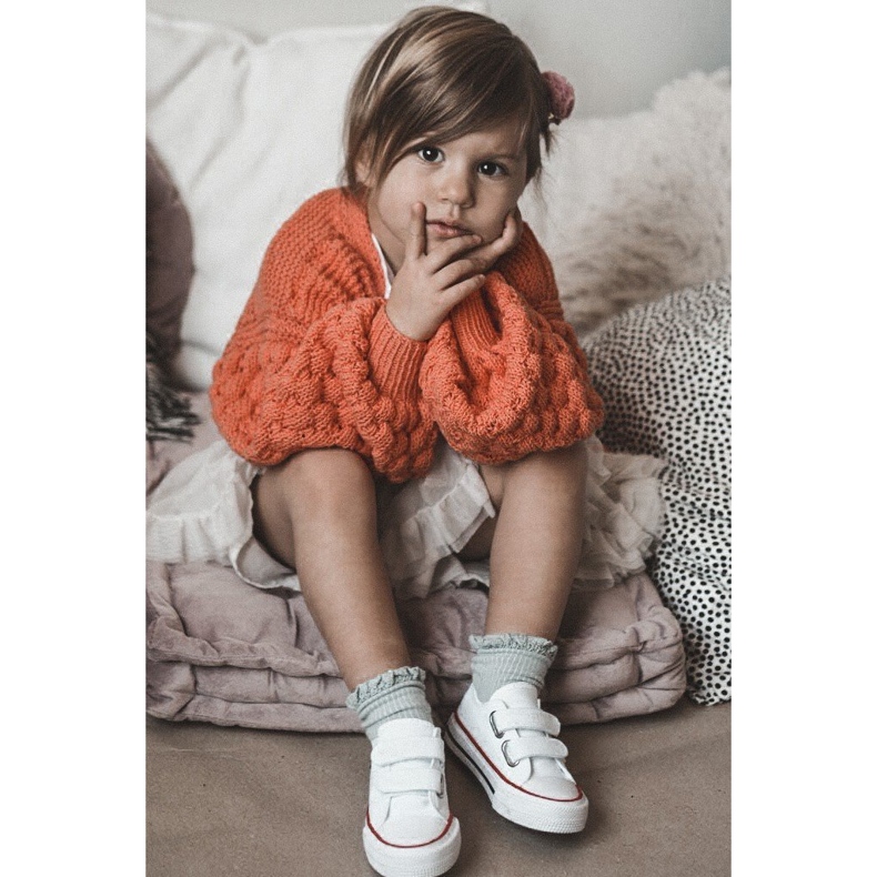 Baskets Basses Enfant Avec Velcro Big Star HH374095 Blanc blanche 3 Baskets Basses Enfant Avec Velcro Big Star HH374095 Blanc blanche 3