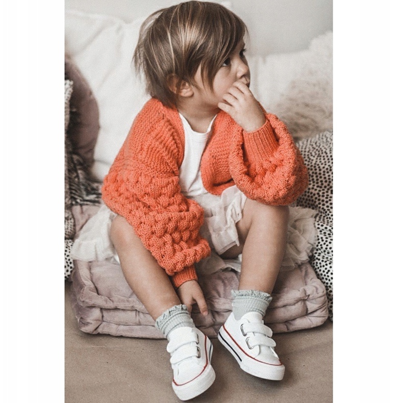 Baskets Basses Enfant Avec Velcro Big Star HH374095 Blanc 2