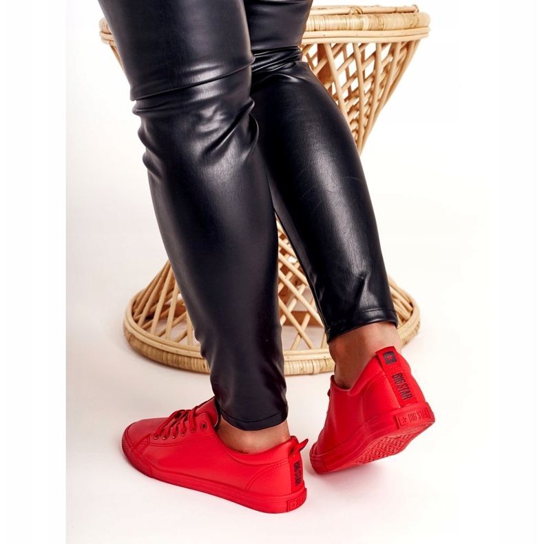 Baskets Femme Big Star Rouge DD274686 4