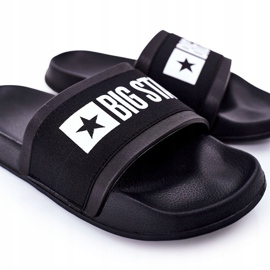Chaussons pour hommes Big Star HH174831 noirs 1